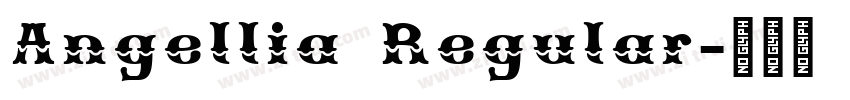 Angellia Regular字体转换